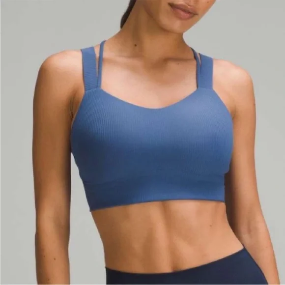 Lululemon | size 4 | like a cloud longline bra - ribbed - Picture 4 of 4